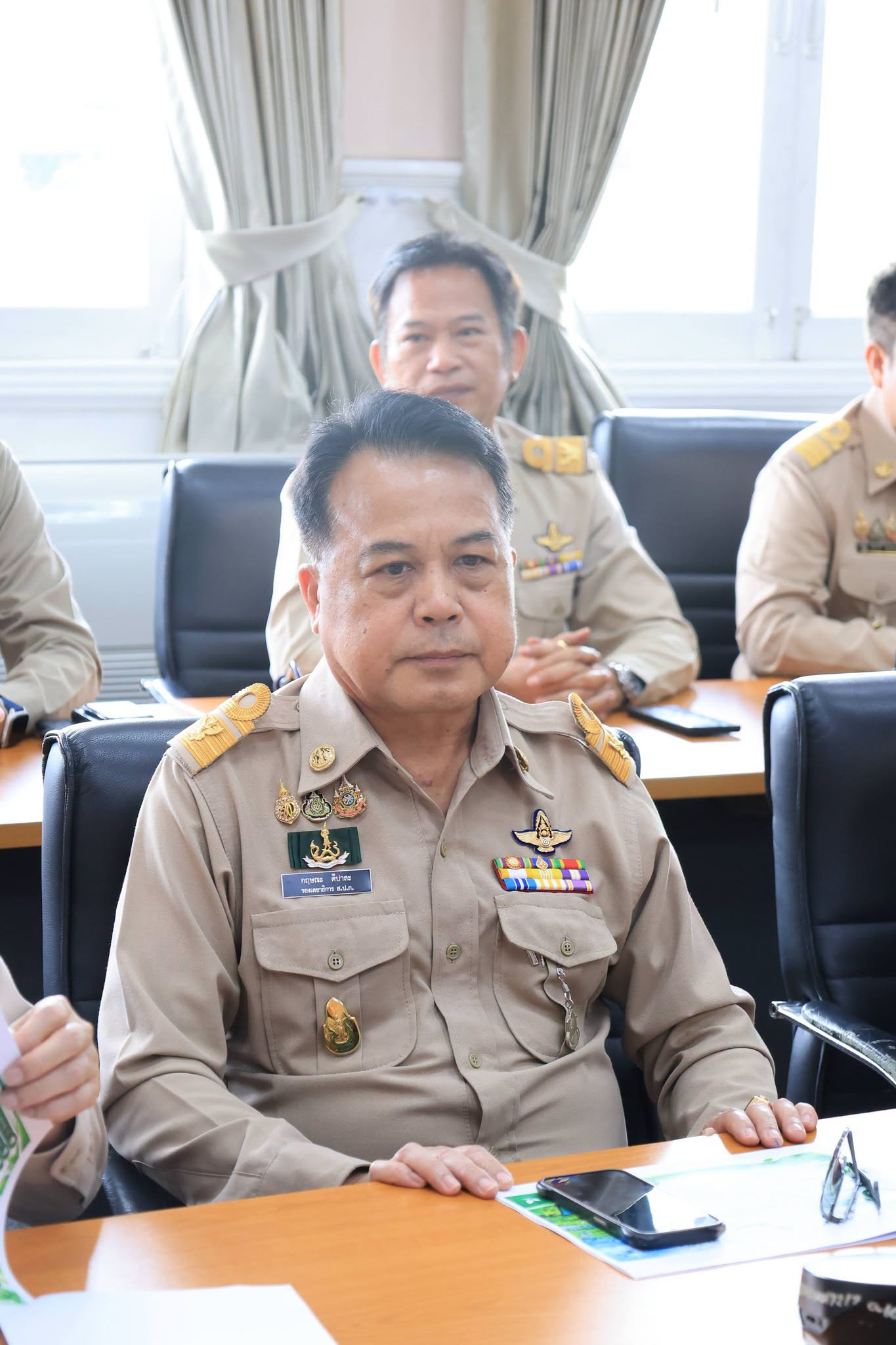 title - คณะผู้บริหาร ส.ป.ก. แสดงความยินดี เนื่องในโอกาส ปลัดกระทรวงเกษตรและสหกรณ์ เข้ารับตำแหน่งใหม่